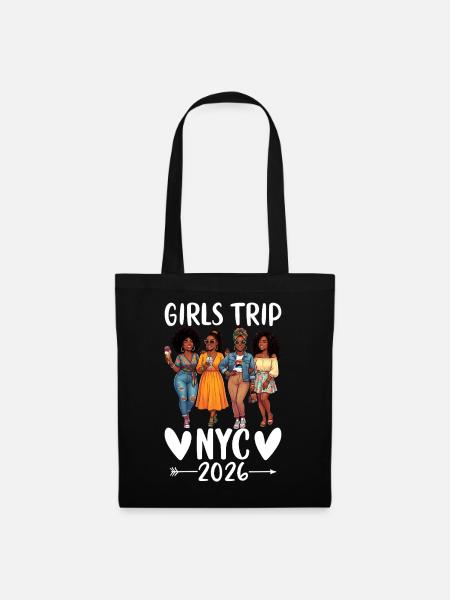 NYC Girls Trip 2026 - Stoffbeutel - Schwarz