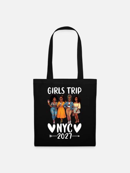 NYC Girls Trip 2027 - Stoffbeutel - Schwarz
