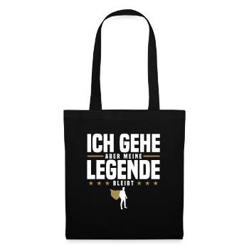 But my legend remains - Tote Bag - black - Front