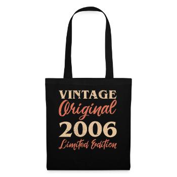Vintage Original 2006 Limited Edition Anniversaire - Sac en tissu - noir - Devant