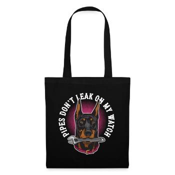 Pipelayer Pipes Don't Leak On My Watch - Tote Bag - black - Front
