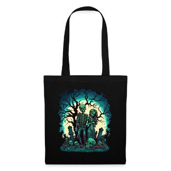 Valentine Zombie Love - Tote Bag - black - Front