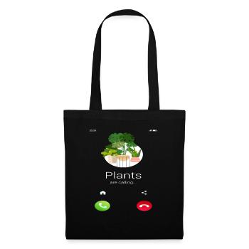 Plants Are Calling Plant Lover - Tote Bag - black - Front