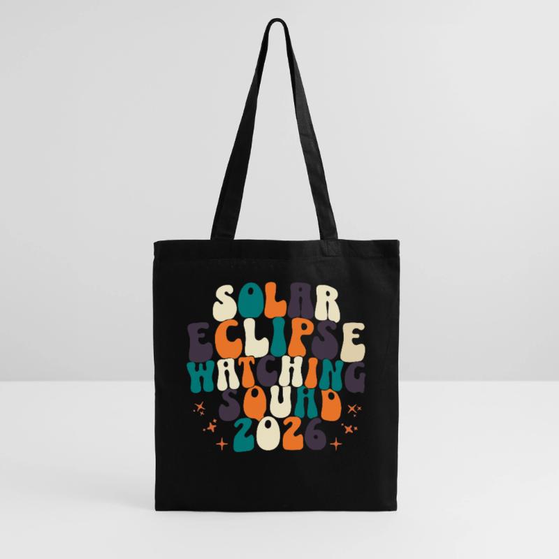 Solar Eclipse Watching Squad 2026 Tote Bag