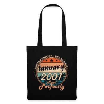 25e anniversaire Original janvier 2001 - Sac en tissu - noir - Devant
