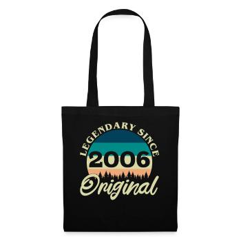 2006 Vintage Retro Original Birthday Gift - Tote Bag - black - Front