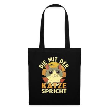 Cat Mom Gift Cat Mom Cat Lover - Tote Bag - black - Front