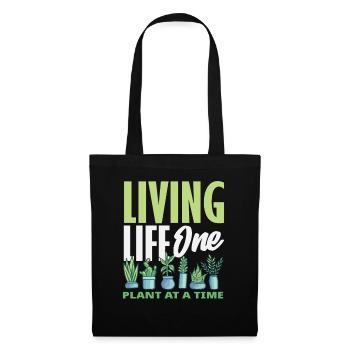 One Plant At A Time Plant Lovers - Tote Bag - black - Front