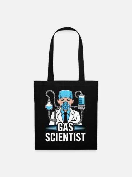 Anesthesiologist Gas Scientist Anesthesia - Stoffbeutel - Schwarz