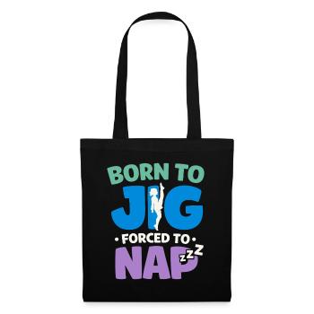 Irish Dance Step-dancing Celtic Fan - Tote Bag - black - Front