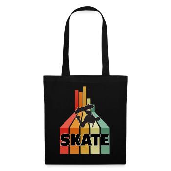 Skateboard Skate - Sac en tissu - noir - Devant