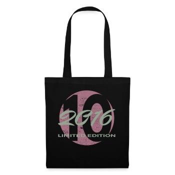 10th Birthday 2016 Boys and Girls Gift - Tote Bag - black - Front