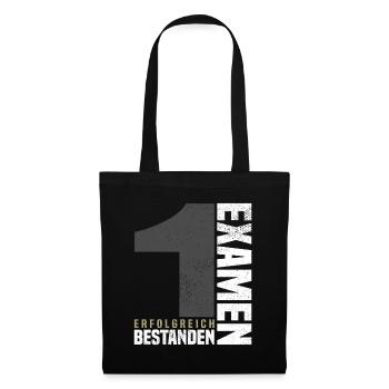 Félicitations pour le premier examen - Sac en tissu - noir - Devant