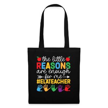 English Language Arts Teacher ELA Team ELA Teacher - Tote Bag - black - Front