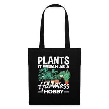 Plantes Ça a commencé comme un passe-temps inoffensif - Sac en tissu - noir - Devant