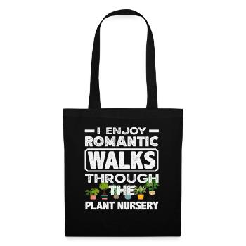 Promenades romantiques dans la pépinière - Sac en tissu - noir - Devant