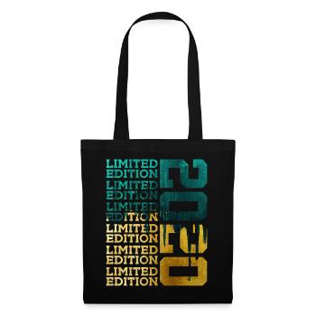 LIMITED EDITION 2020 6 JAHRE 6. GEBURTSTAG - Stoffbeutel - Schwarz - Vorne