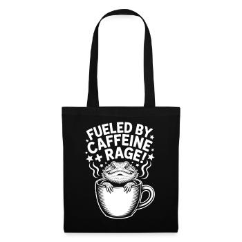 Coffee Sayings Caffeine Funny Coffee Gift - Tote Bag - black - Front