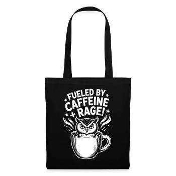Coffee Sayings Caffeine Funny Coffee Gift - Tote Bag - black - Front