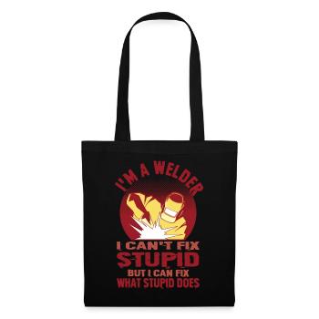 Welder Saying Gifts for Metalworkers - Tote Bag - black - Front