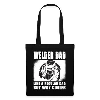 Welder Saying Gifts for Metalworkers - Tote Bag - black - Front