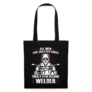 Welder Saying Gifts for Metalworkers - Tote Bag - black - Front