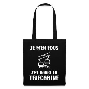 I don't care about gondola - Tote Bag - black - Front