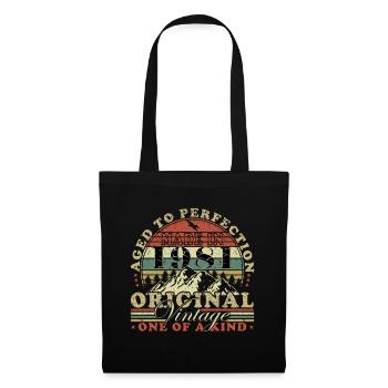 Fabriqué en 1981 - Edition limitée - Année de naissance - Sac en tissu - noir - Devant