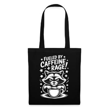 Coffee Sayings Caffeine Funny Coffee Gift - Tote Bag - black - Front