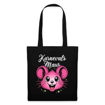 Carnival Mouse | Big Face Costume Disguise - Tote Bag - black - Front