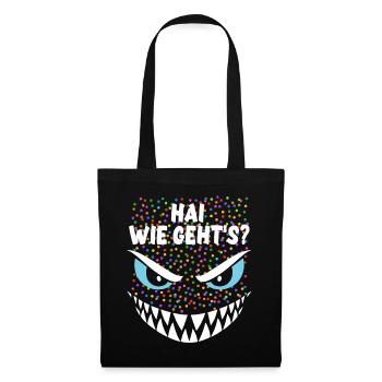 Shark, how are you? | Costume, Carnival, Disguise - Tote Bag - black - Front