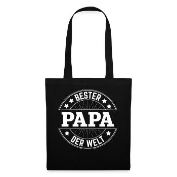 Best Dad in the World - Father's Day & Birth Gift - Tote Bag - black - Front