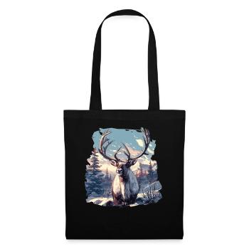 Renne Renne - Sac en tissu - noir - Devant