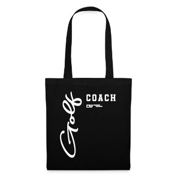 Golf Coach Classic Course Design for Instructors - Tote Bag - black - Front