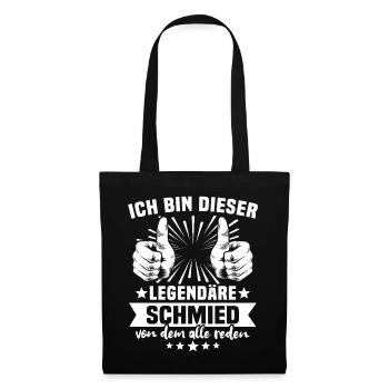 Blacksmith Legend - Tote Bag - black - Front