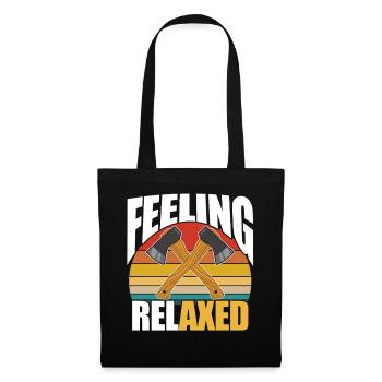 Se sentir détendu - Sac en tissu - noir - Devant