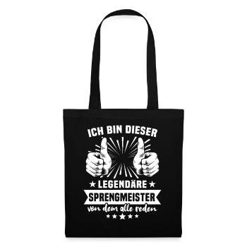 Demolition Legend - Tote Bag - black - Front