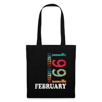 35e anniversaire février 1991 Millésime - Sac en tissu - noir - Devant