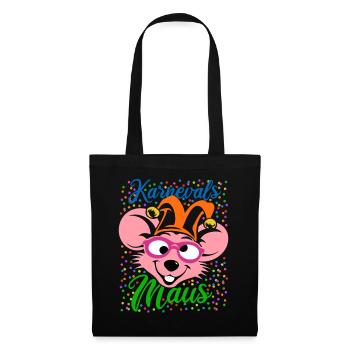 Carnival Mouse | Big Face Costume Disguise - Tote Bag - black - Front