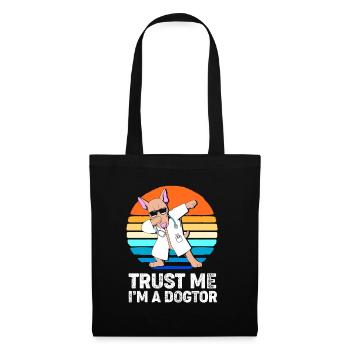 Vétérinaire Médecine vétérinaire Vétérinaire - Sac en tissu - noir - Devant