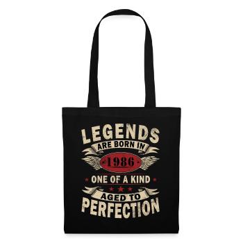 Édition limitée vintage anniversaire 1986 - Sac en tissu - noir - Devant
