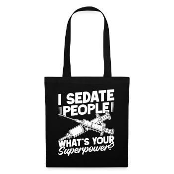 Anesthesiologist Your Superpower Anesthesia - Tote Bag - black - Front