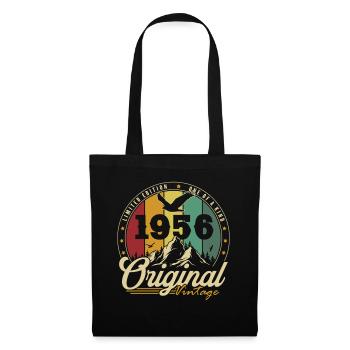 Original 1956 Vintage Vintage Anniversary Retro - Sac en tissu - noir - Devant