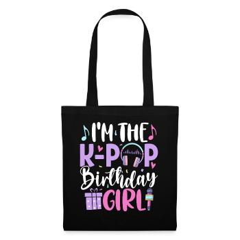 I'm The K-Pop Birthday Girl - Tote Bag - black - Front