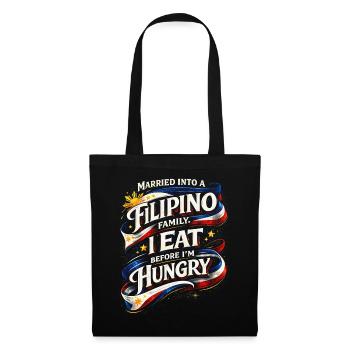 Philippines Famille philippine - Sac en tissu - noir - Devant