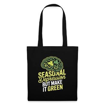 La Saint-Patrick - Sac en tissu - noir - Devant