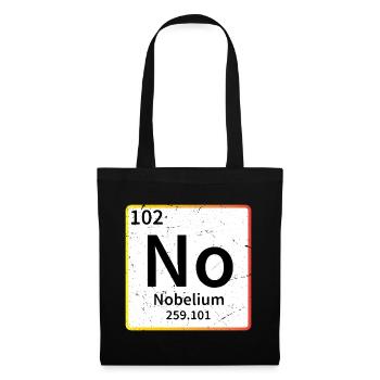 Pas de tableau périodique de chimie - Sac en tissu - noir - Devant