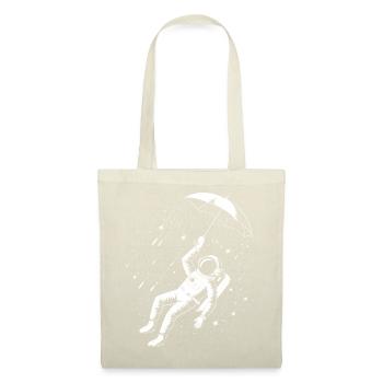Astronaut Umbrella Space Rain - Stoffbeutel - Natur - Vorne