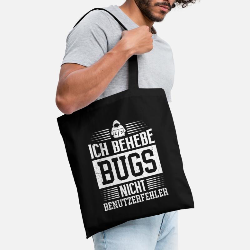 Coder I FIX BUGS NOT USER ERROR FUNNY Tote Bag