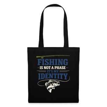 Fishing Lifestyle Angler for Life Fish - Tote Bag - black - Front